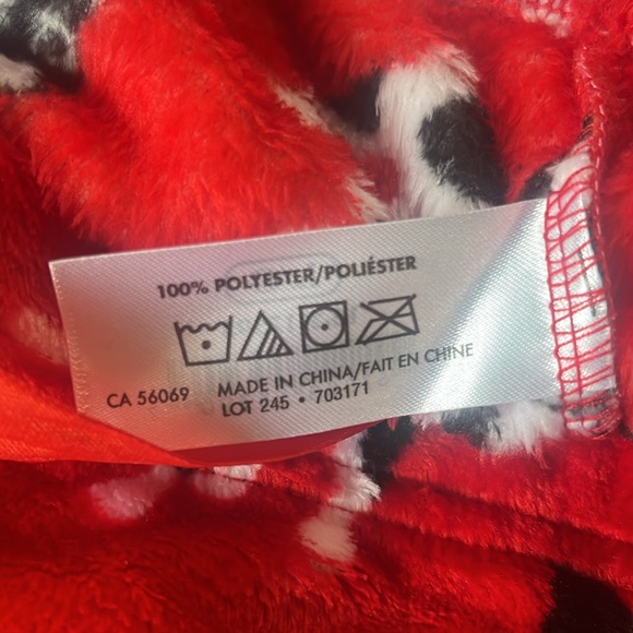 Red French Bulldog or Boston Terrier Print Pajama Shorts - Picture 5 of 8